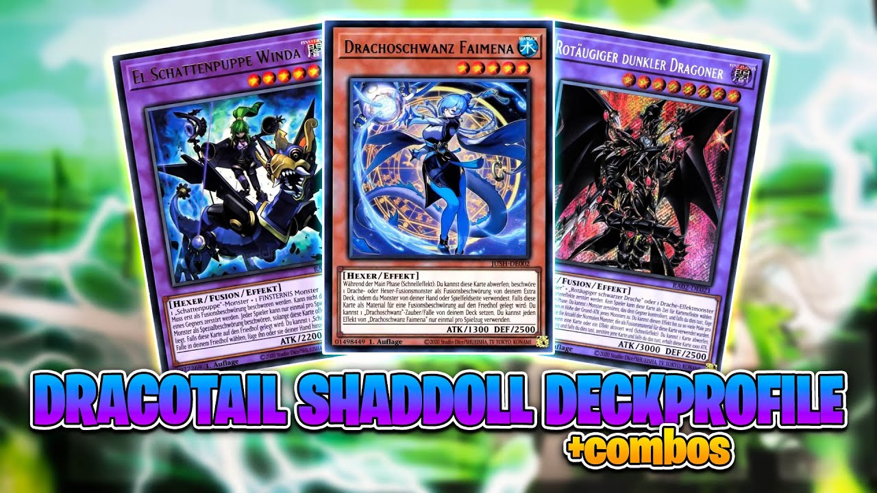 SUPER TOXIC!! MEIN DRACOTAIL SHADDOLL DECKPROFIL *POST FEBRUAR 2026 BANLIST* + COMBOS!! | Yu-Gi-Oh!