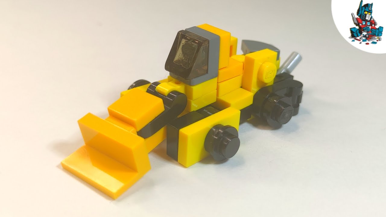 [19] How to build LEGO transformers Scrapper(ROTF)-INSTRUCTION