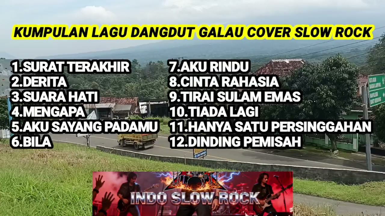 KUMPULAN LAGU DANGDUT GALAU COVER SLOW ROCK 🎸 Nonstop Full Album 2026