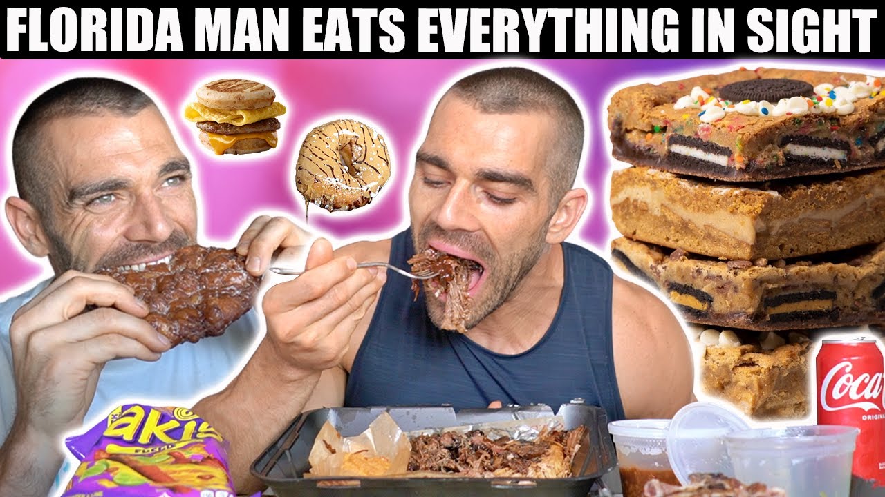 Florida Man Eats Everything in Sight: Cheat Day!