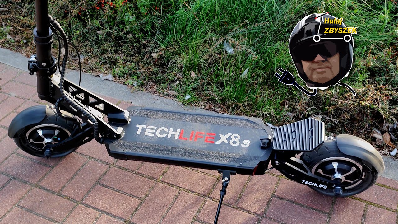 Hulaj Zbyszek na Techlife X8s czy to tak bardzo inna hulajnoga od Motus Pro 10 Sport 2021