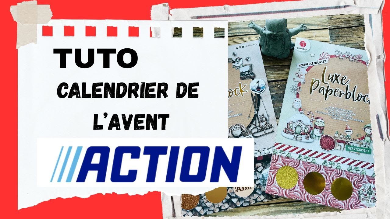 CALENDRIER DE L’AVENT 100% ACTION Ep1#action #noel