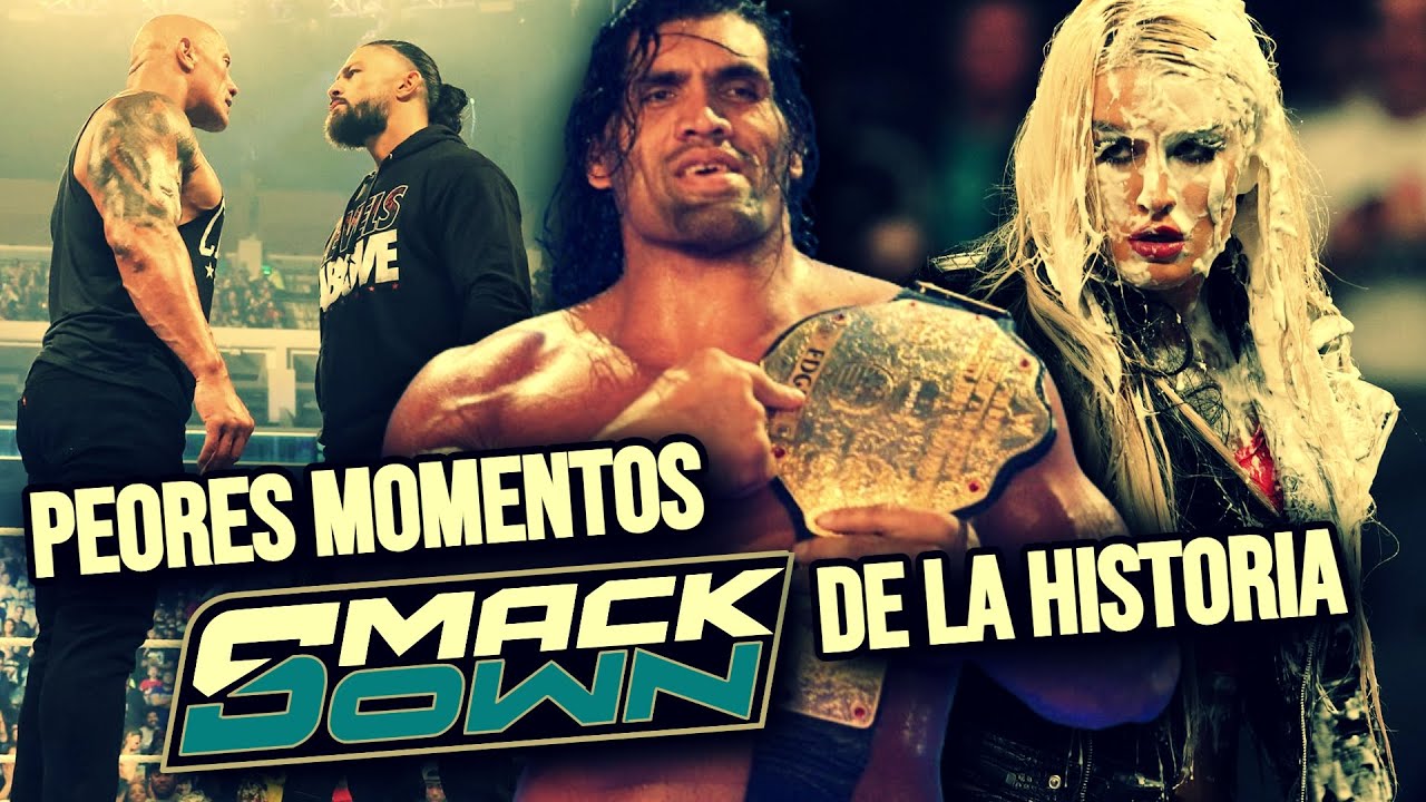 LOS 10 MOMENTOS MÁS HORRIBLES Y ODIADOS EN LA HISTORIA DE WWE SMACKDOWN 🤬 | Mr. Dabliuh