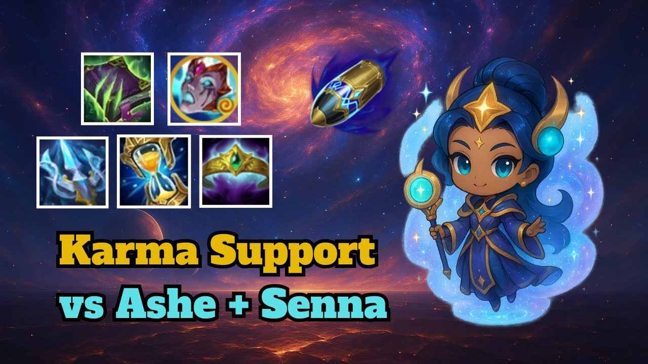 26-Minute Karma Support | First Strike Useful AP Build | Wild Rift