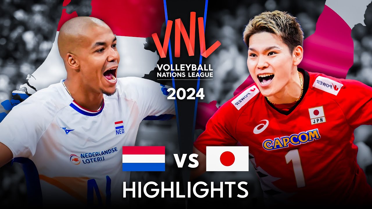 🇯🇵 JAPAN vs NETHERLANDS 🇳🇱 | Highlights | Men's VNL 2024