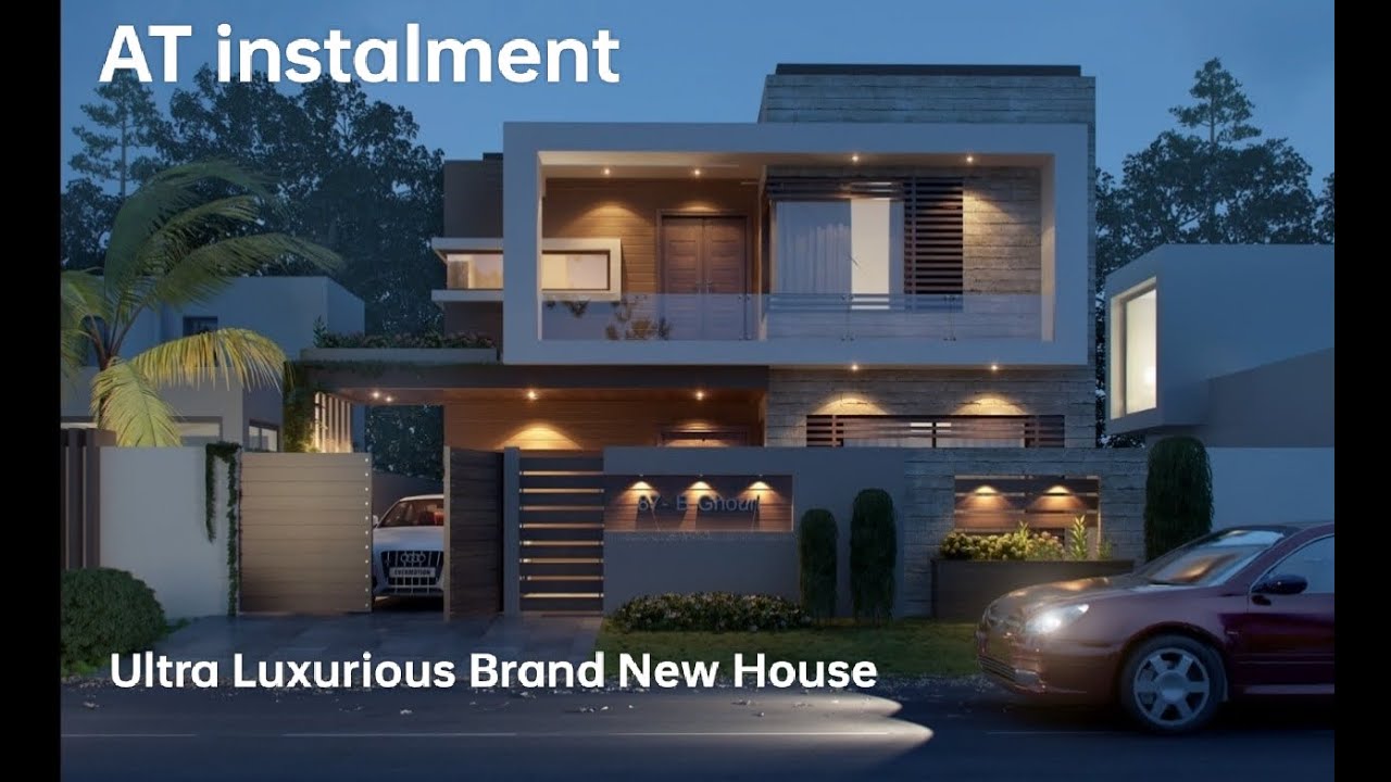 12 Marla Ultra luxurious Brand New House for sale in DHA Bahawalpur Most beautiful house (for sale )