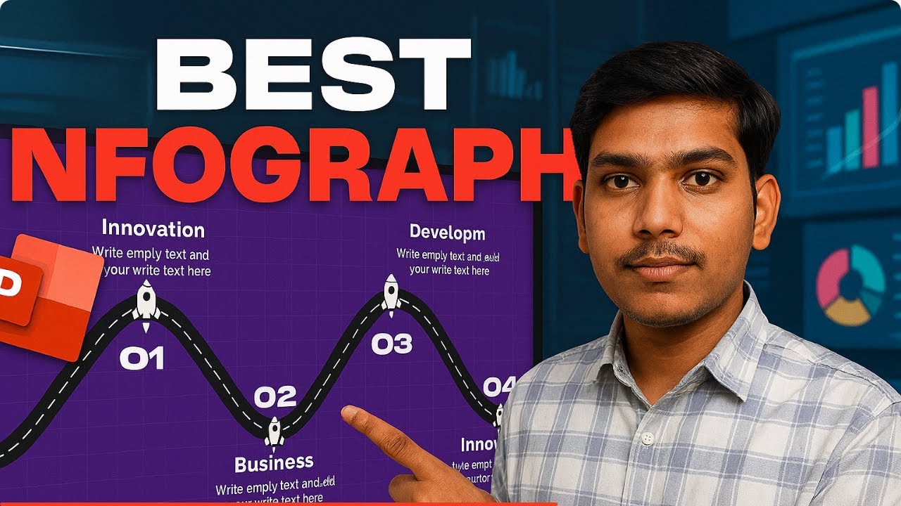 Best PowerPoint Infographic Tutorial 🔥 Beginner Level |
