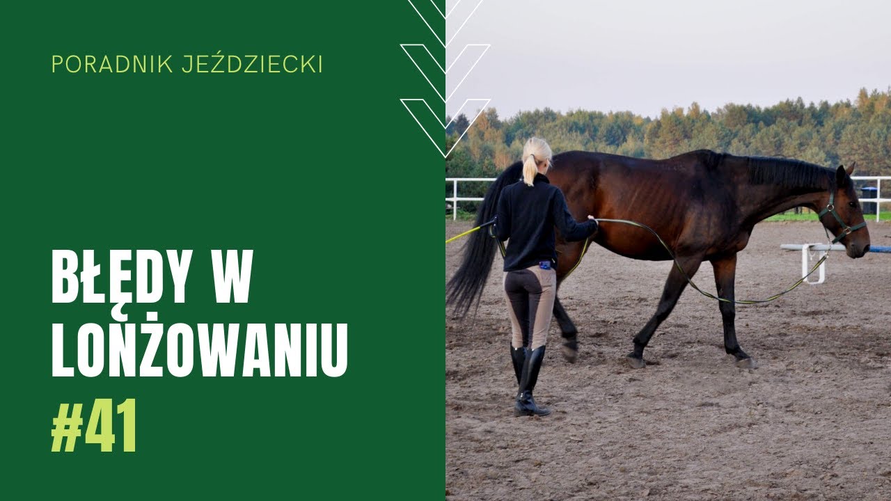 Najczęstsze BŁĘDY PODCZAS LONŻOWANIA | Poradnik jeździecki #41
