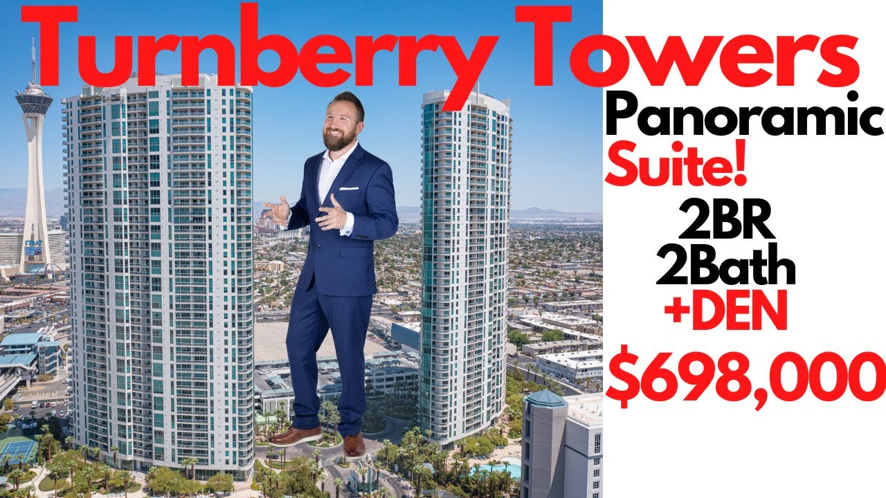 Turnberry Towers 2 Bedroom Las Vegas Panoramic Suite Las Vegas Real Estate High Rise Condos