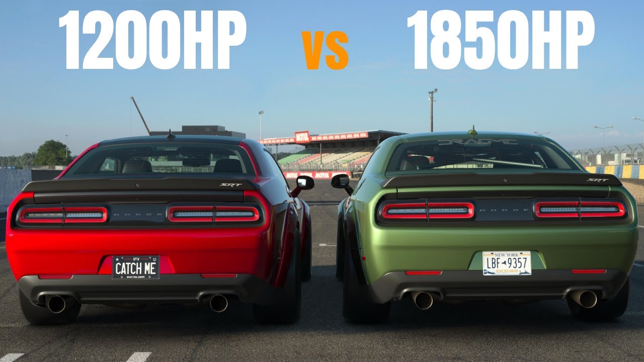Gran Turismo 7 - Dodge Demon gets a NEW 1850HP Engine Swap!
