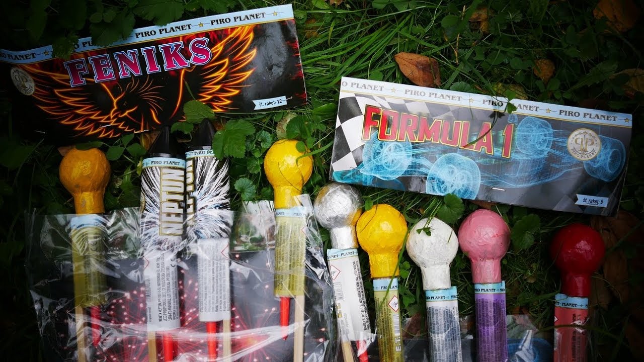Rakiety ze Słowenii - PIRO PLANET!  - FENIKS oraz FORMUŁA 1
