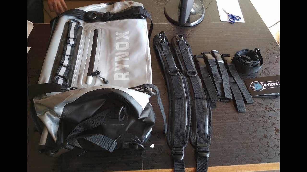 Rynox Expedition Trail Bag - Unboxing 2017