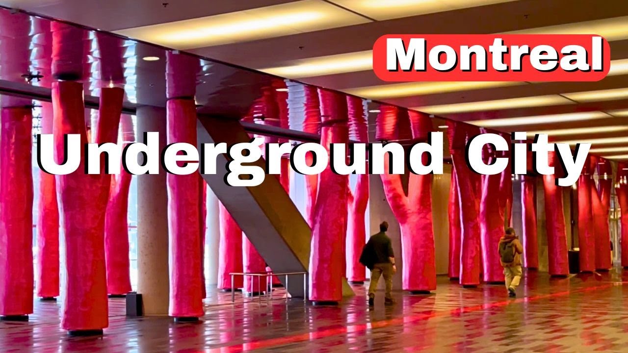 Montreal Underground City Walking Tour | Best places to visit in Montreal