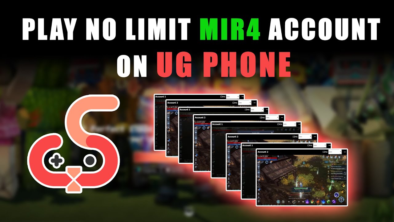 Mir4: How to Play No Limit Account and 24/7 farm&nbsp;on&nbsp;UG&nbsp;Phone&nbsp;!