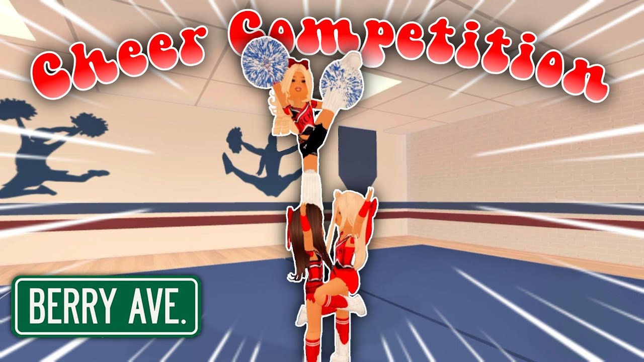 LARA'S CHEER COMPETITION *she got hurt* | BERRY AVE ROLEPLAY