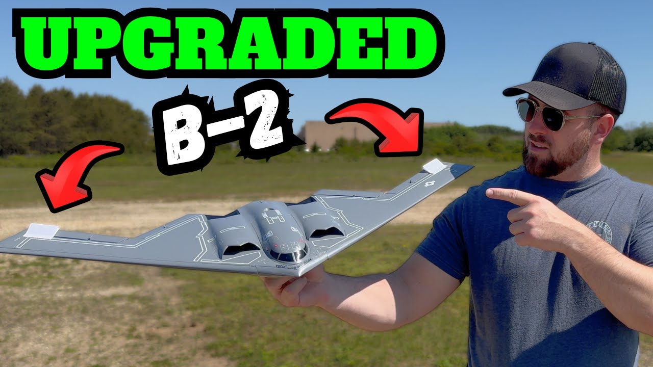 E-flite Micro B-2 Stealth Bomber RC jet Just Got More REAL!