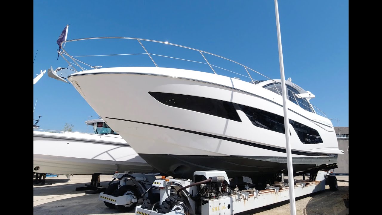 2020 Sunseeker Predator 50 For Sale - Full In-depth review - new 3-Cabin £946,000 (now sold)