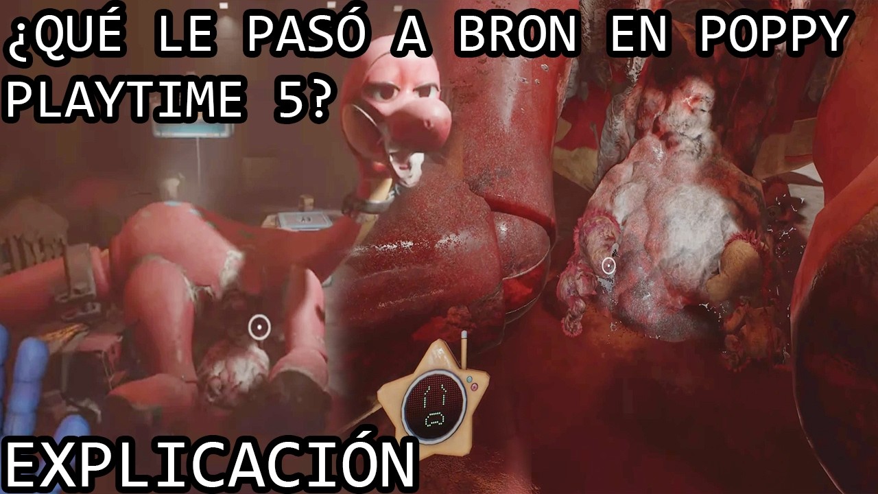 ¿Qué le Pasó a Bron en Poppy Playtime 5? | El Destino y la Historia de Bron de Poppy Playtime 5