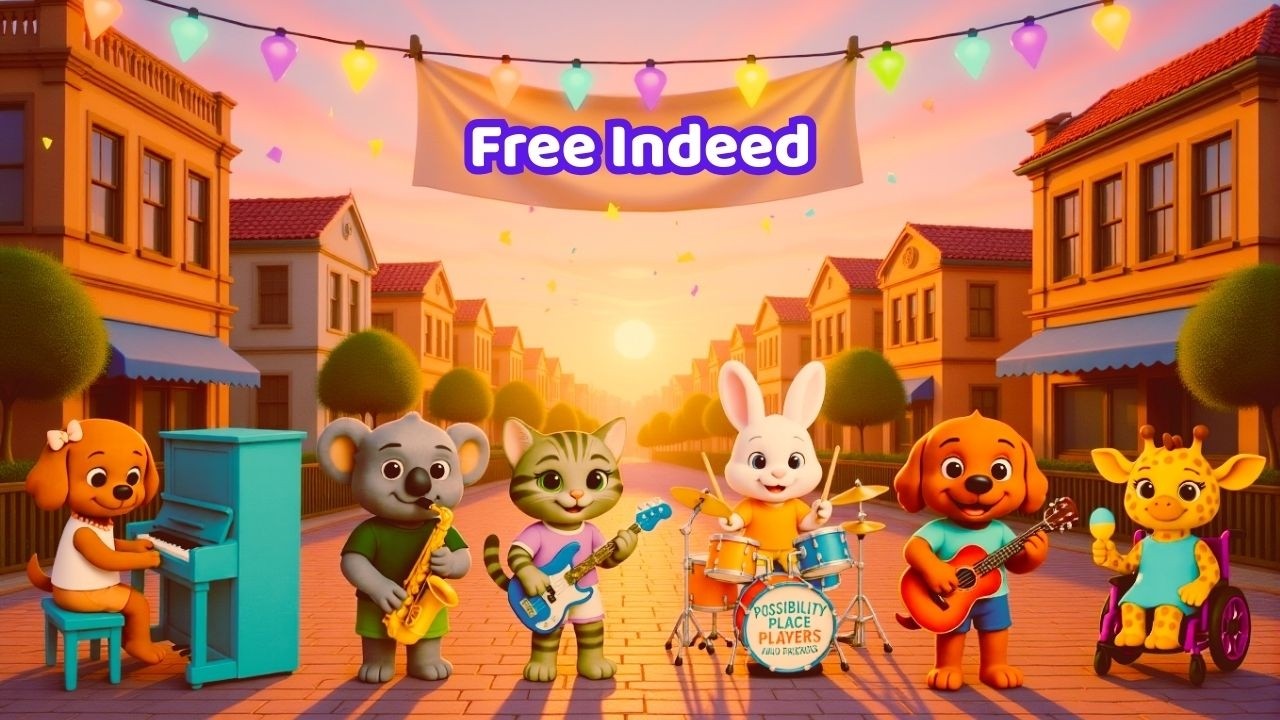 Free Indeed - Freedom in Jesus| Boondoggies & Friends #boondoggiesfriends#christiankidssongs#freedom
