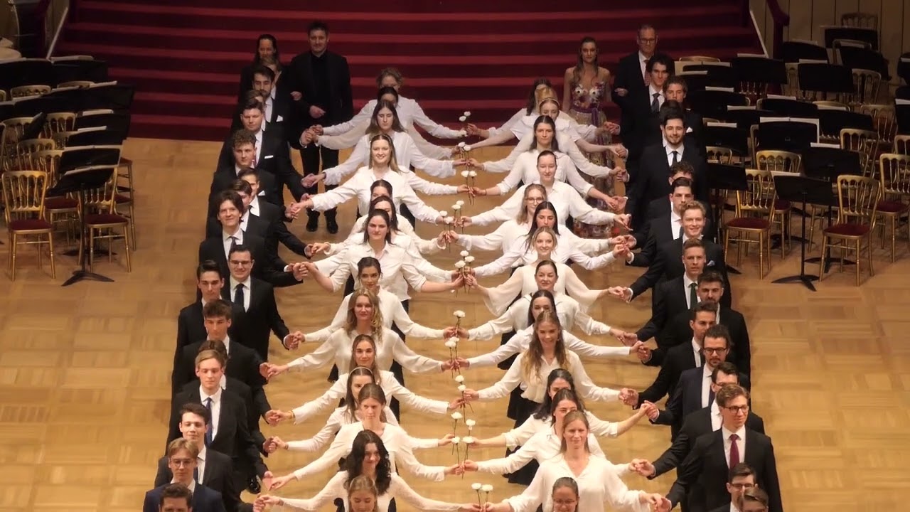 Generalprobe zum Wiener Opernball 2025, Einzug des Eröffnungskomitees I