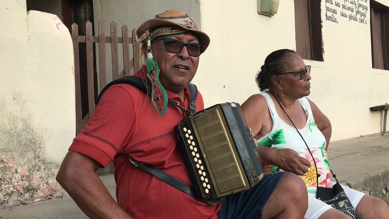 Joquinha Gonzaga e sua irmã Ana Lídia contam algumas historias na fazenda Araripe