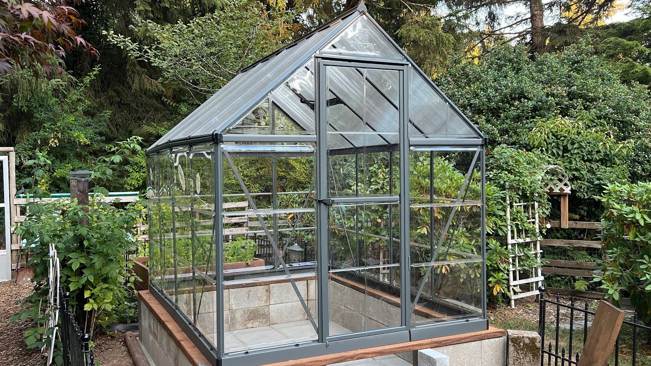 We built a Palram Canopia Hybrid Greenhouse over 2 days!