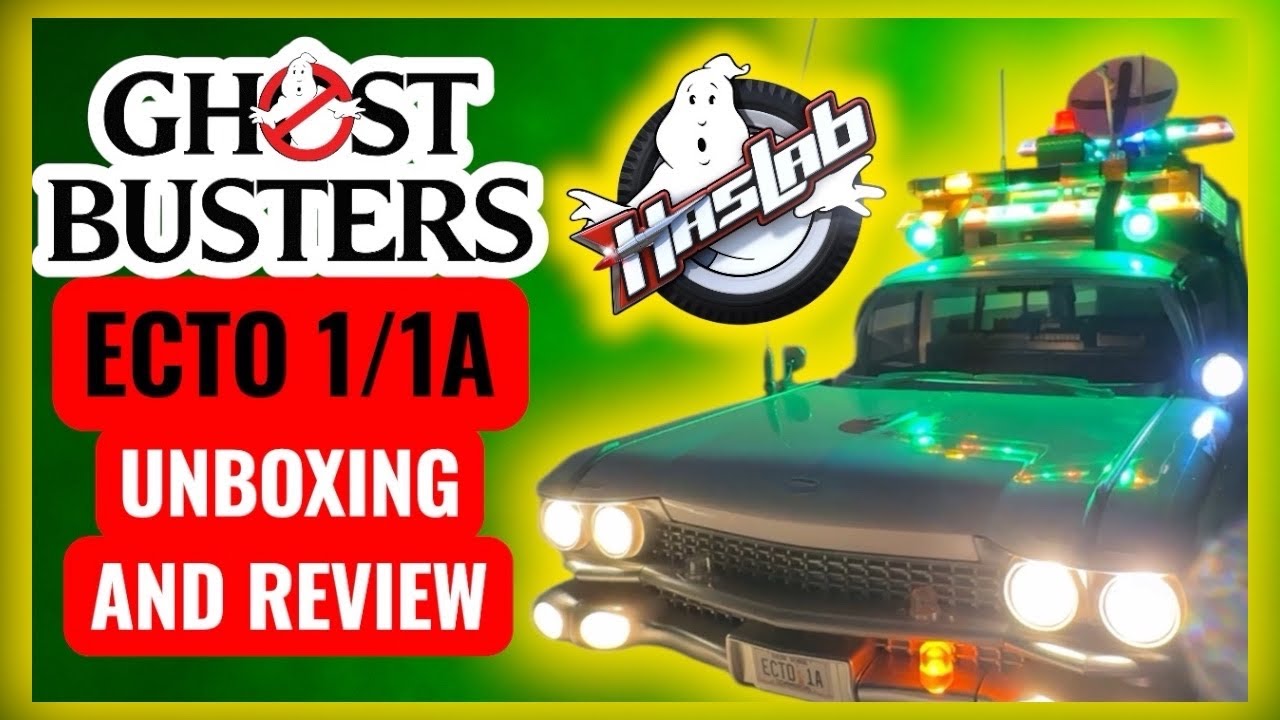 Haslab Ghostbusters Ecto 1/1A - обзор и распаковка