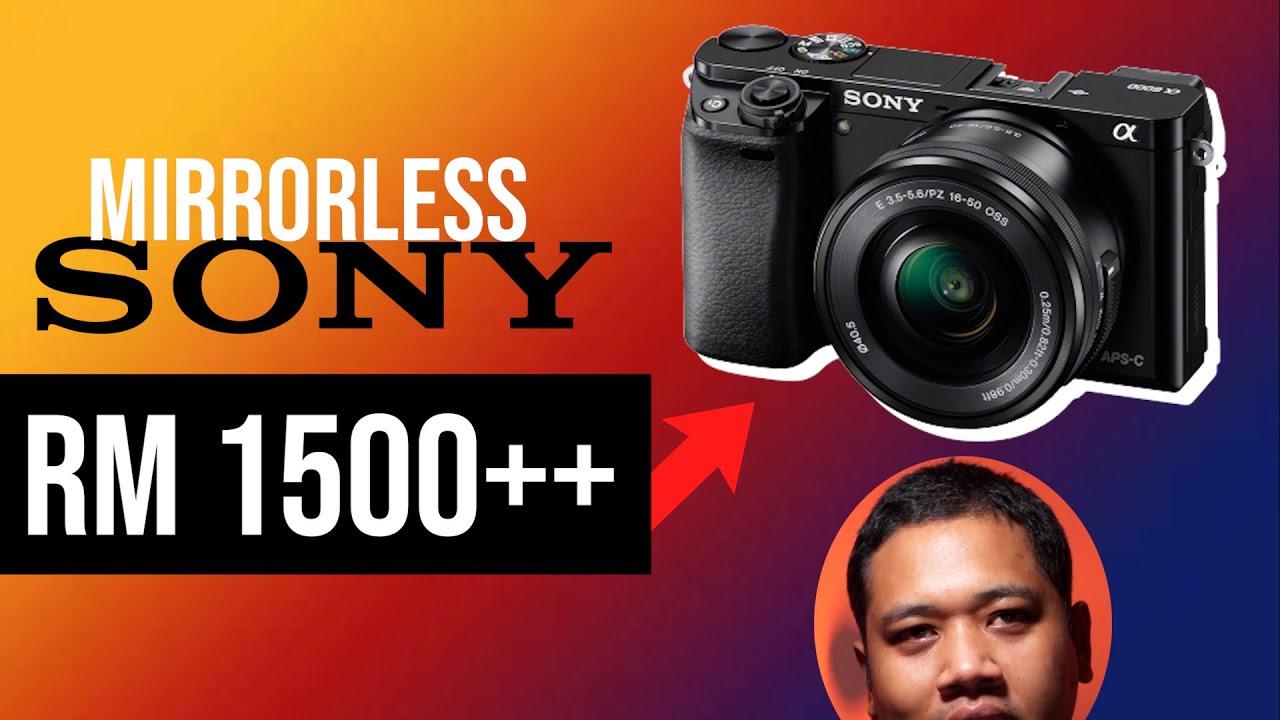 Mirrorless camera RM 1500++ tapi padu gila ! (Sony A6000)