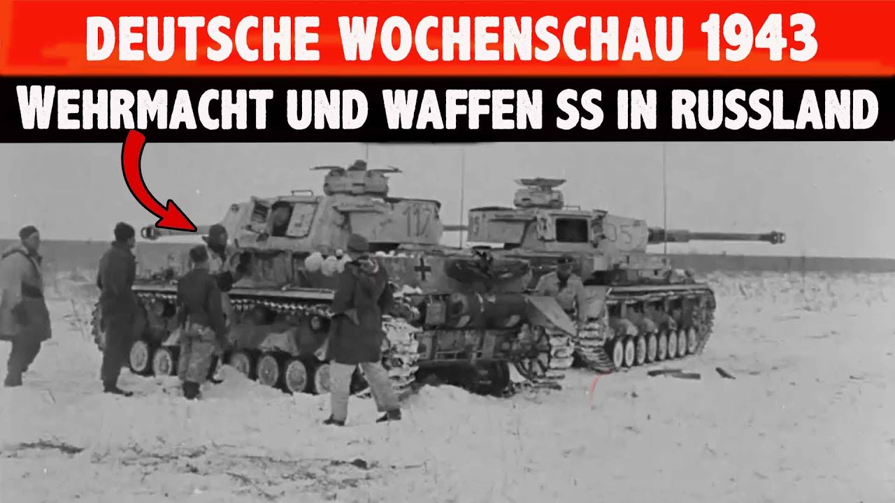 Deutsche Wochenschau 1943 Partisanen-Bek&auml;mpfung im Osten Holl&auml;nder im Kampf in Russland
