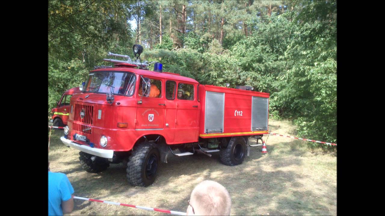 Feuerwehr Wittenburg bei der Leistungsfahrt in Büchen 07.09.2013