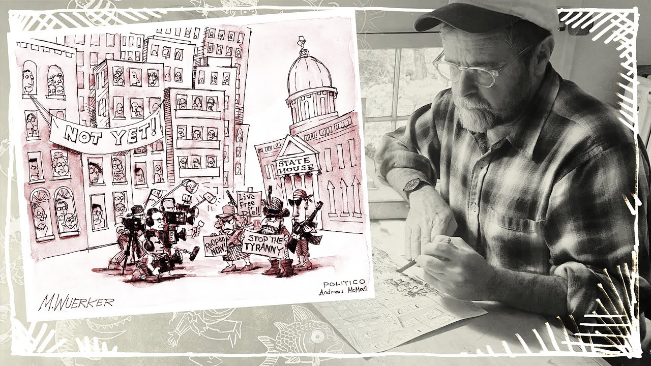 The sensationalization of stay-at-home protests