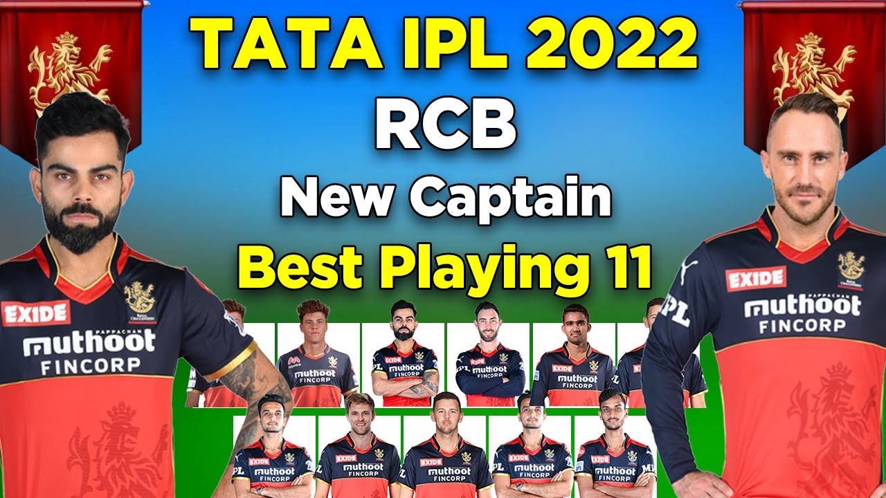 IPL 2022 | Royal Challengers Bangalore Playing 11 | RCB Best Playing 11