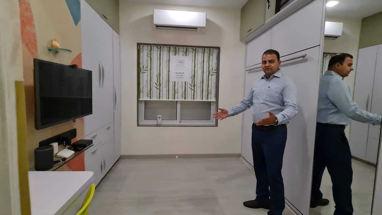 Полностью меблированная квартира-студия на продажу в районе Andheri East, рядом с Marol Naka, по ...