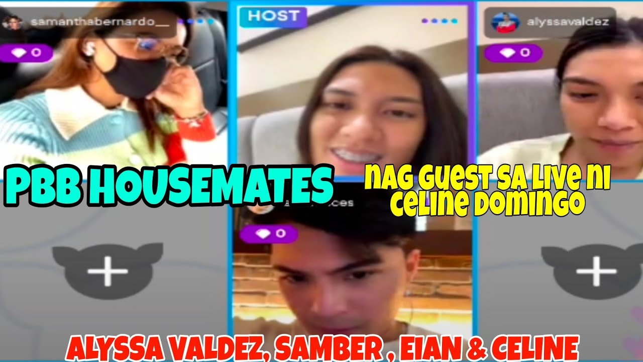 #SAMLY💙 PART3! ALYSSA VALDEZ , SAMANTHA BERNARDO , CELINE DOMINGO & EIAN RANCES KUMU LIVE UPDATE