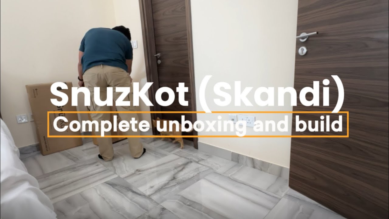 SnuzKot Skandi Cot Bed - Complete Unboxing & Build | Solo Assembly Experience
