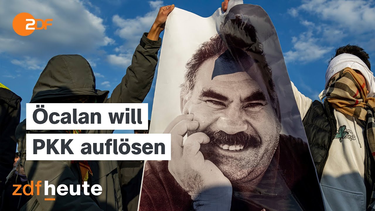 Warum der PKK-Chef die kurdische Arbeiterpartei auflösen will | Türkei-Experte bei ZDFheute live