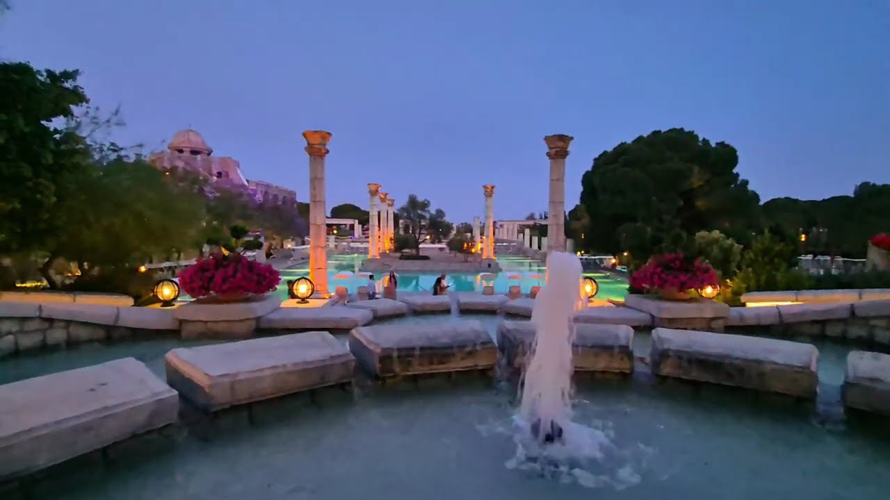 Xanadu Resort Hotel Part 2 Dinner Night General View Antalya Belek Best Hotel