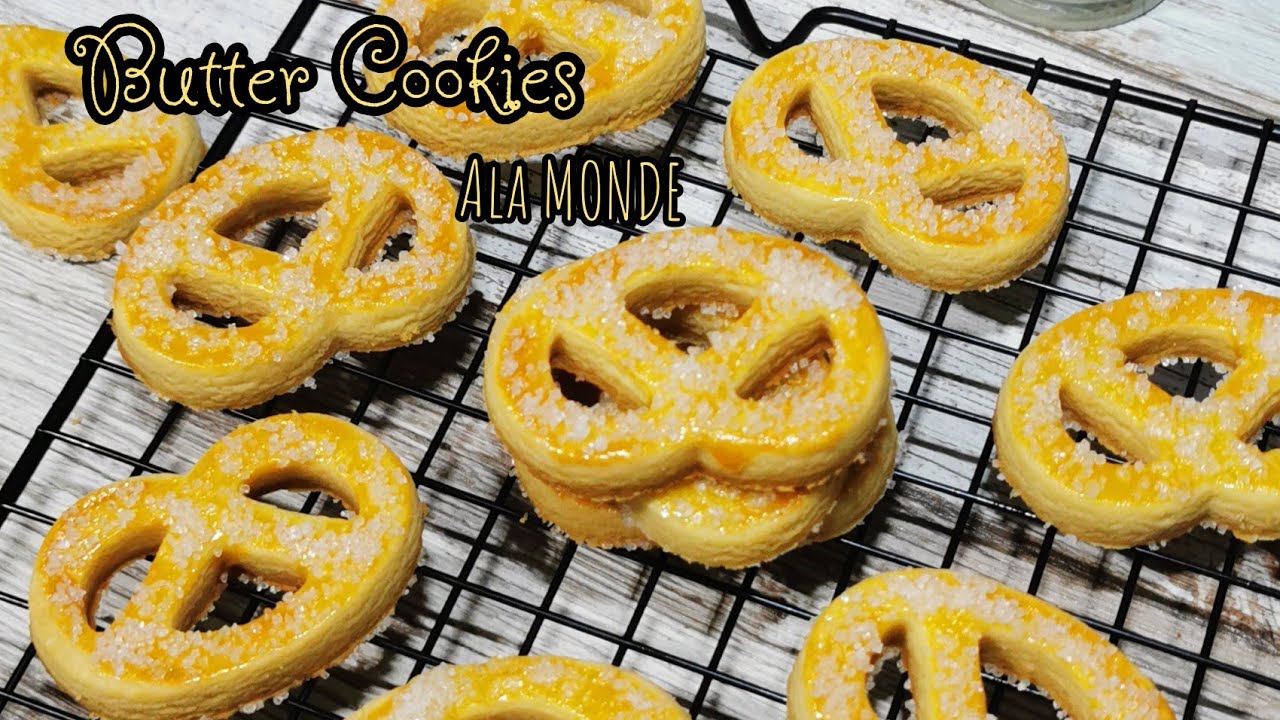 Butter Cookies Ala Monde & Resep