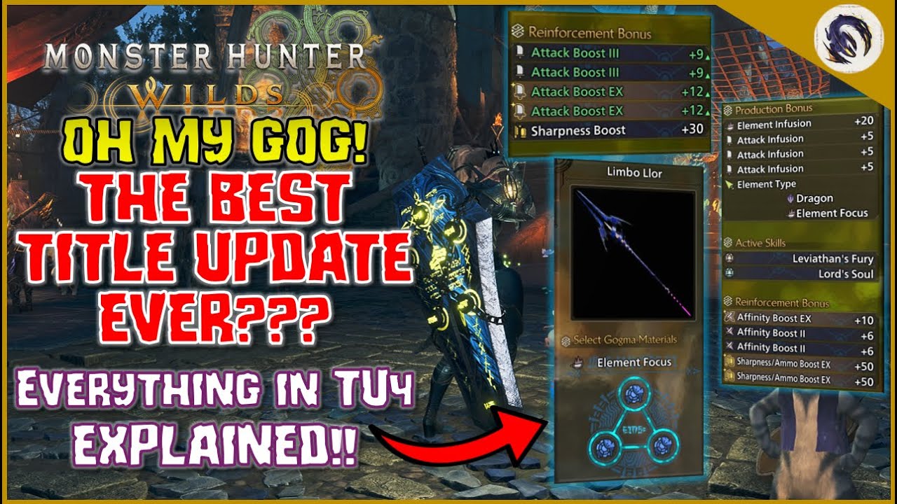 TITLE UPDATE 4 is *GAME BREAKING*!! All Armor, Weapons, & Skills EXPLAINED! [MH Wilds]