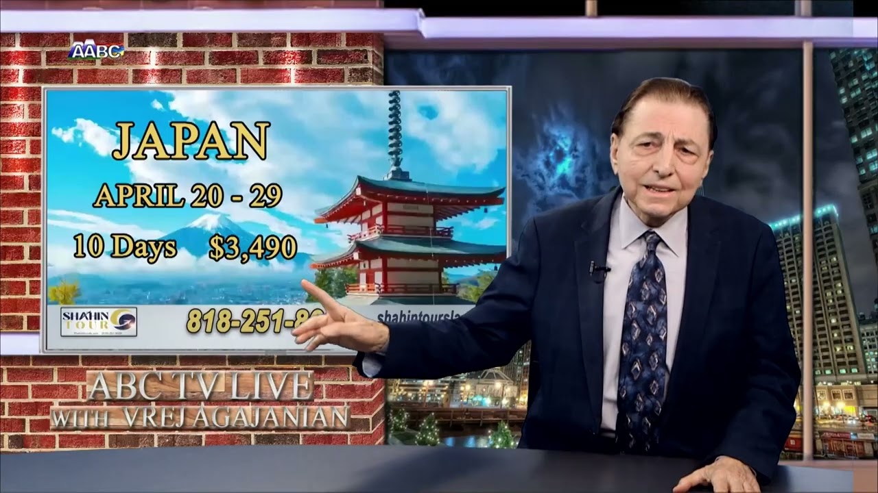 ABC TV LIVE With Vrej Agajanian 02 09 2026