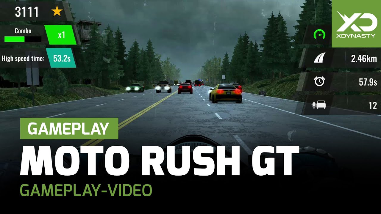 Moto Rush GT | Gameplay