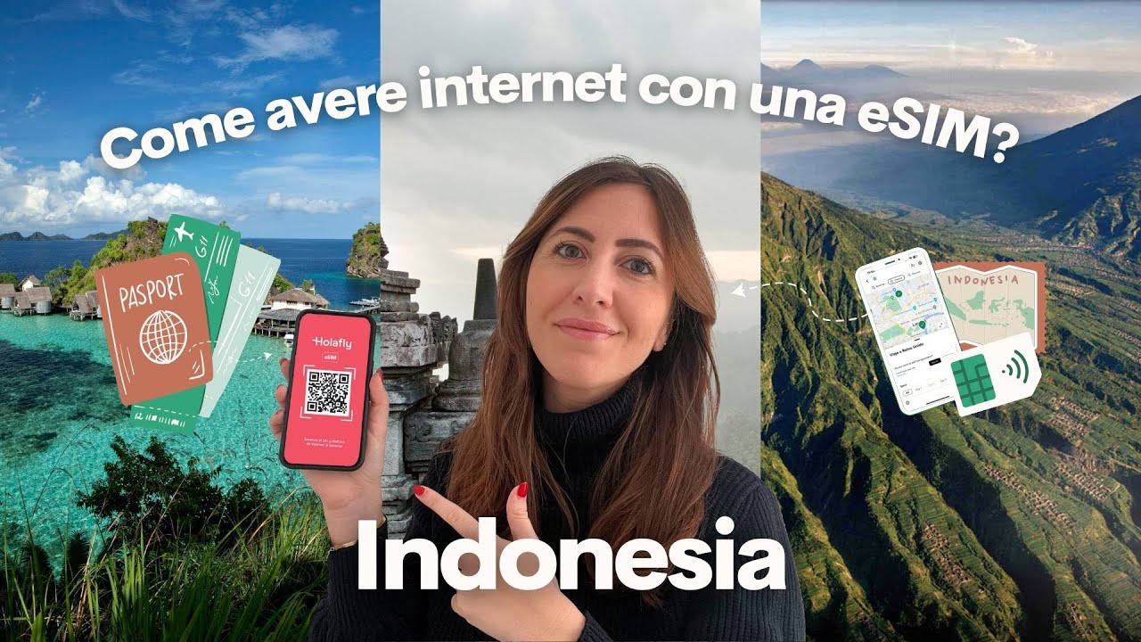Come posso avere internet con una eSIM in Indonesia?🇮🇩