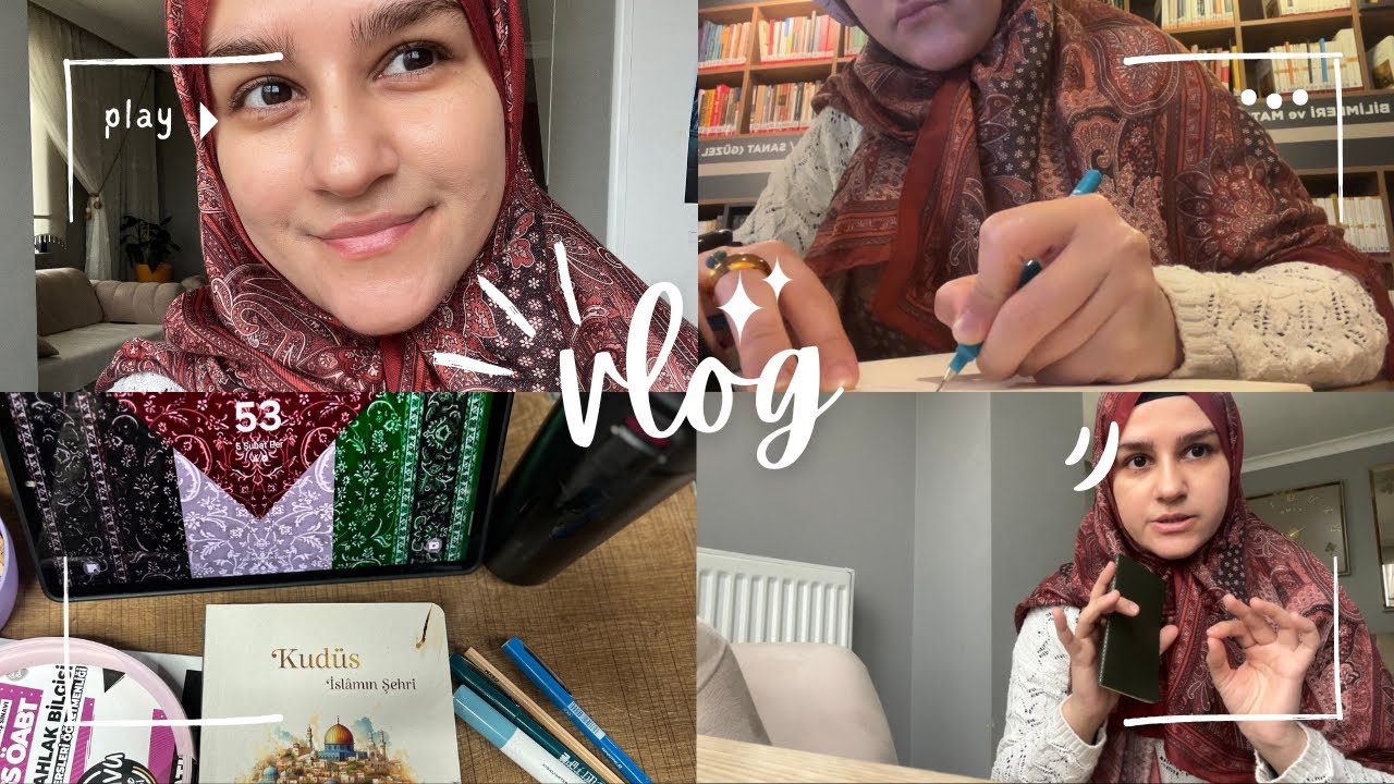 VLOG| kütüphane ve kpss günleri 📚