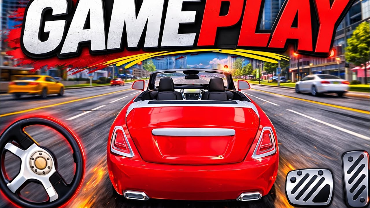 Car racing 3D gameplay 🚔#video #youtube #youtubesearch #shortsfeed #gameplay #viral #trendingvideo 🎮