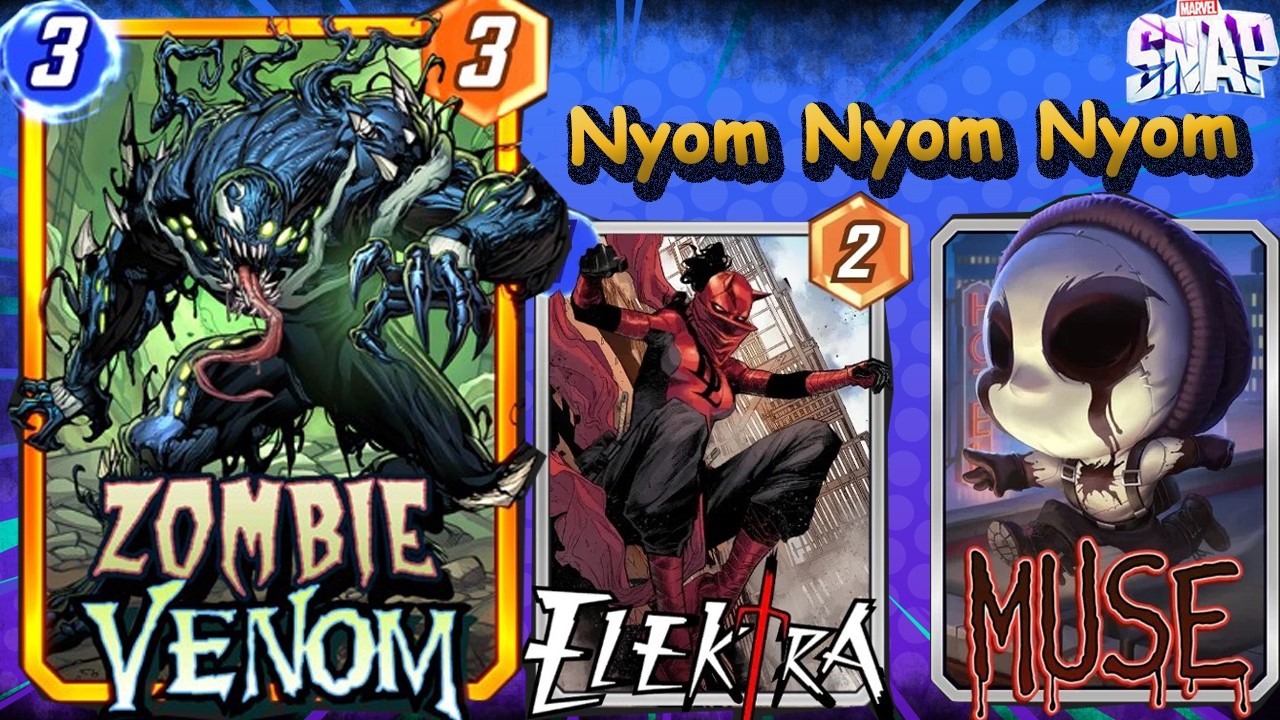 Zombie Venom is the new classic destroy deck | Marvel Snap Deck Highlight