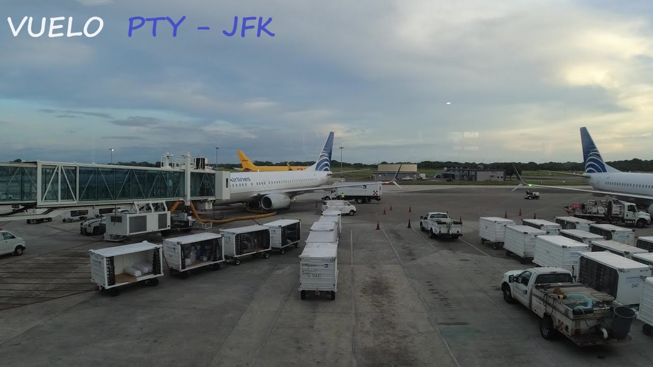 Aeropuerto TOCUMEN Panamá 🇵🇦 viaje a JFK Nueva York 🇺🇸 Copa Airlines