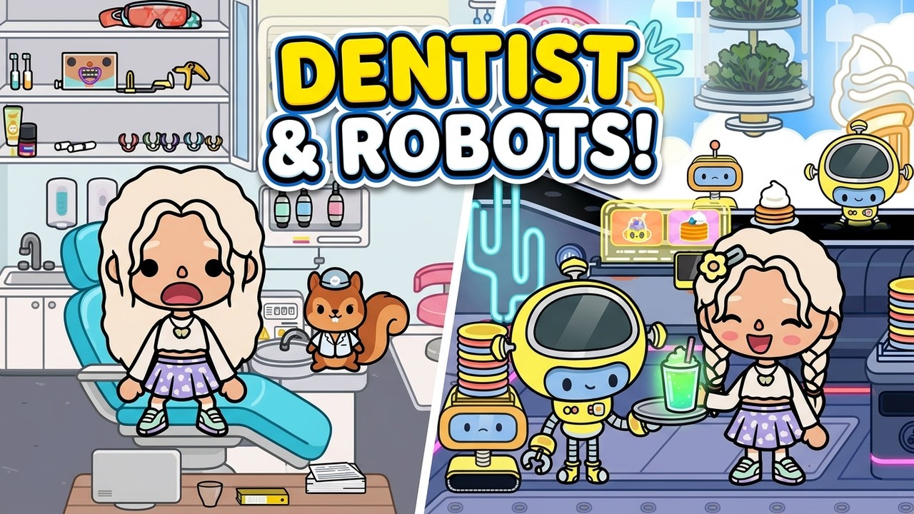 Toca Life World | Dentist Office & Futuristic Robot