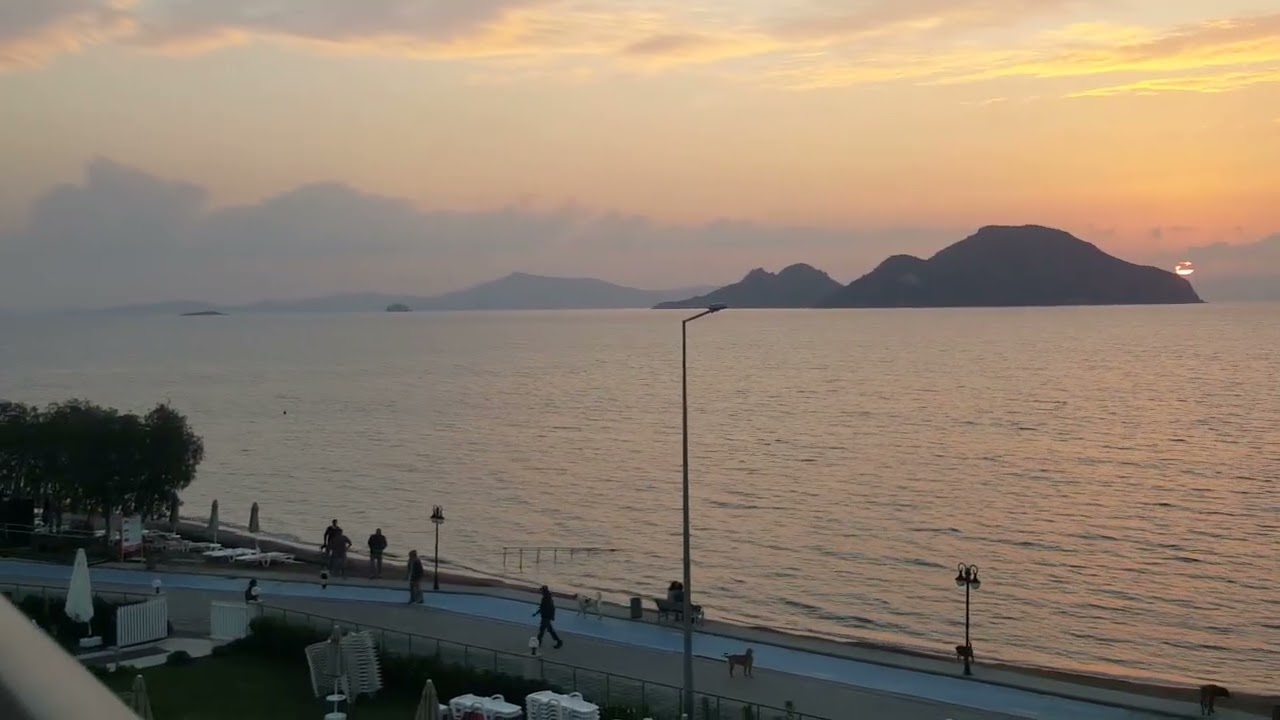 T&uuml;rkei Bodrum Urlaub 2018 Labranda Hotelzimmer mit blick aufs Meer Sonnenuntergang 🌅