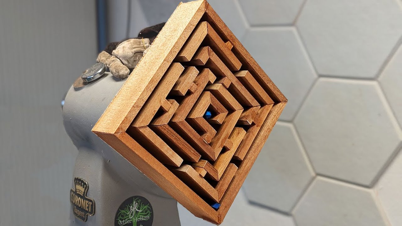 Чаша MAZE: уникальный проект токарной обработки дерева