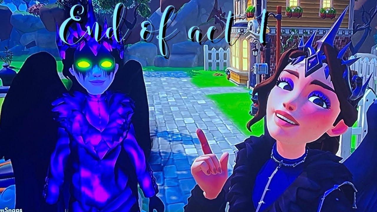 Let’s end act 1 in time for the new update.
